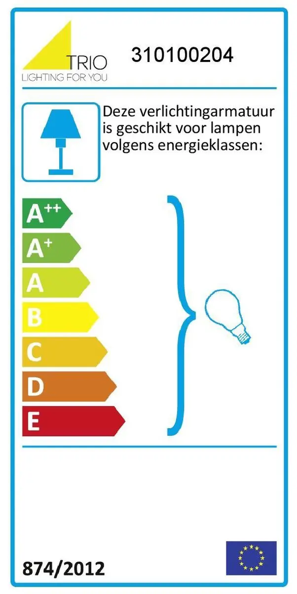 Trio Rope 310100104 Hanglamp - Antiek messing - afbeelding 4 van 6