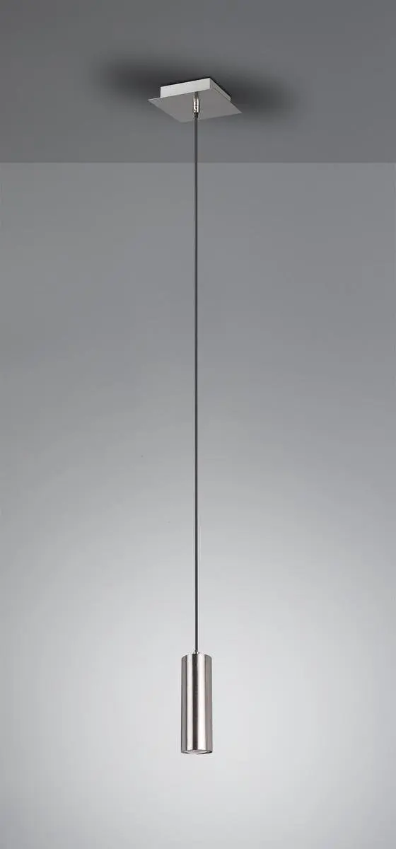 Trio Marley Hanglamp Nikkel Mat - GU10 - afbeelding 6 van 6