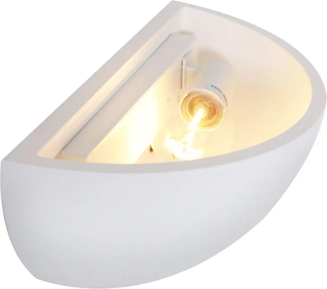 TRIO ROMA - Wandlamp - Wit - excl. 1x E14 4,9 W - Indirecte verlichting - afbeelding 6 van 6
