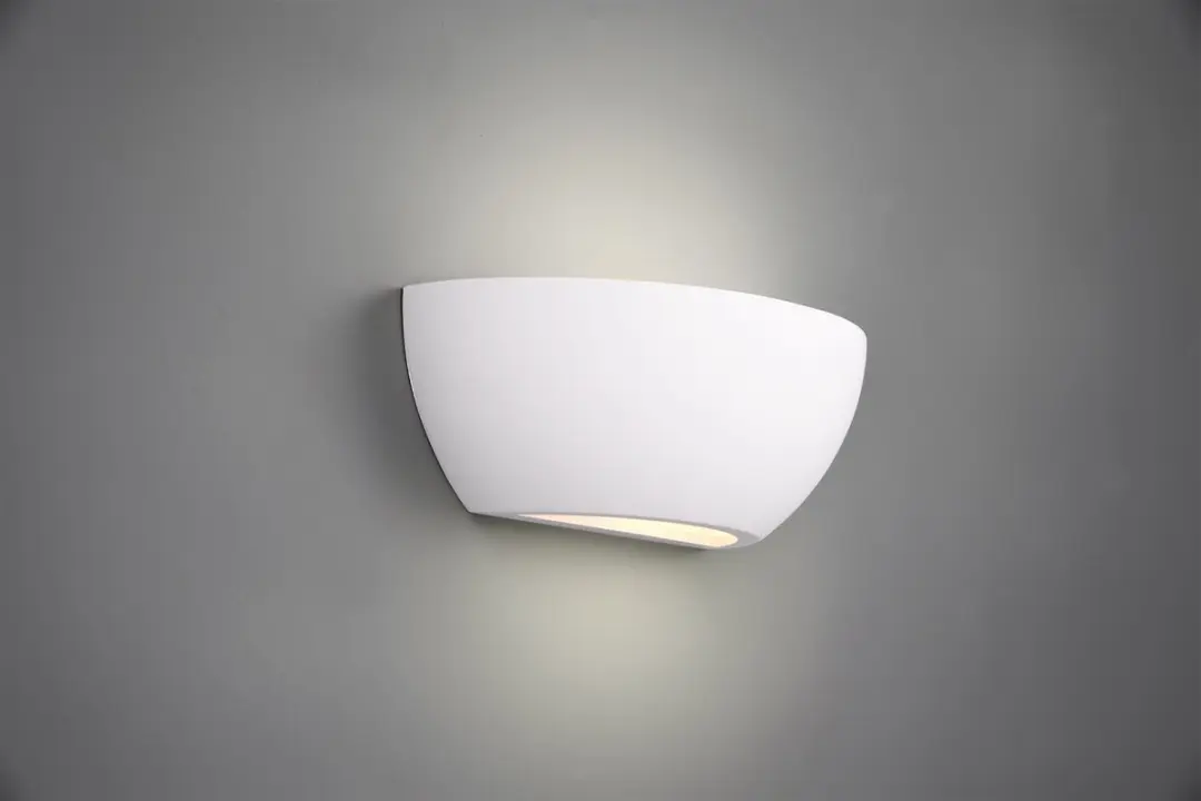 TRIO ROMA - Wandlamp - Wit - excl. 1x E14 4,9 W - Indirecte verlichting - afbeelding 4 van 6