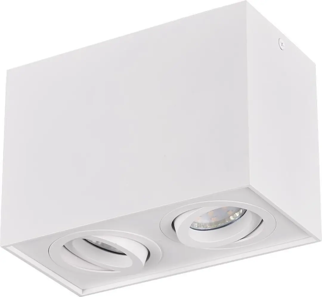 Trio Biscuit 613000231 Plafondlamp - 2x GU10 - Wit - afbeelding 2 van 6