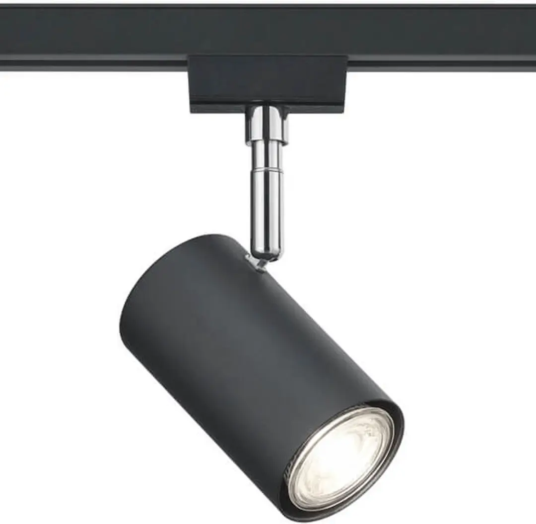 Trio DUOline Spot - Zwart - GU10 - 25W - afbeelding 2 van 2