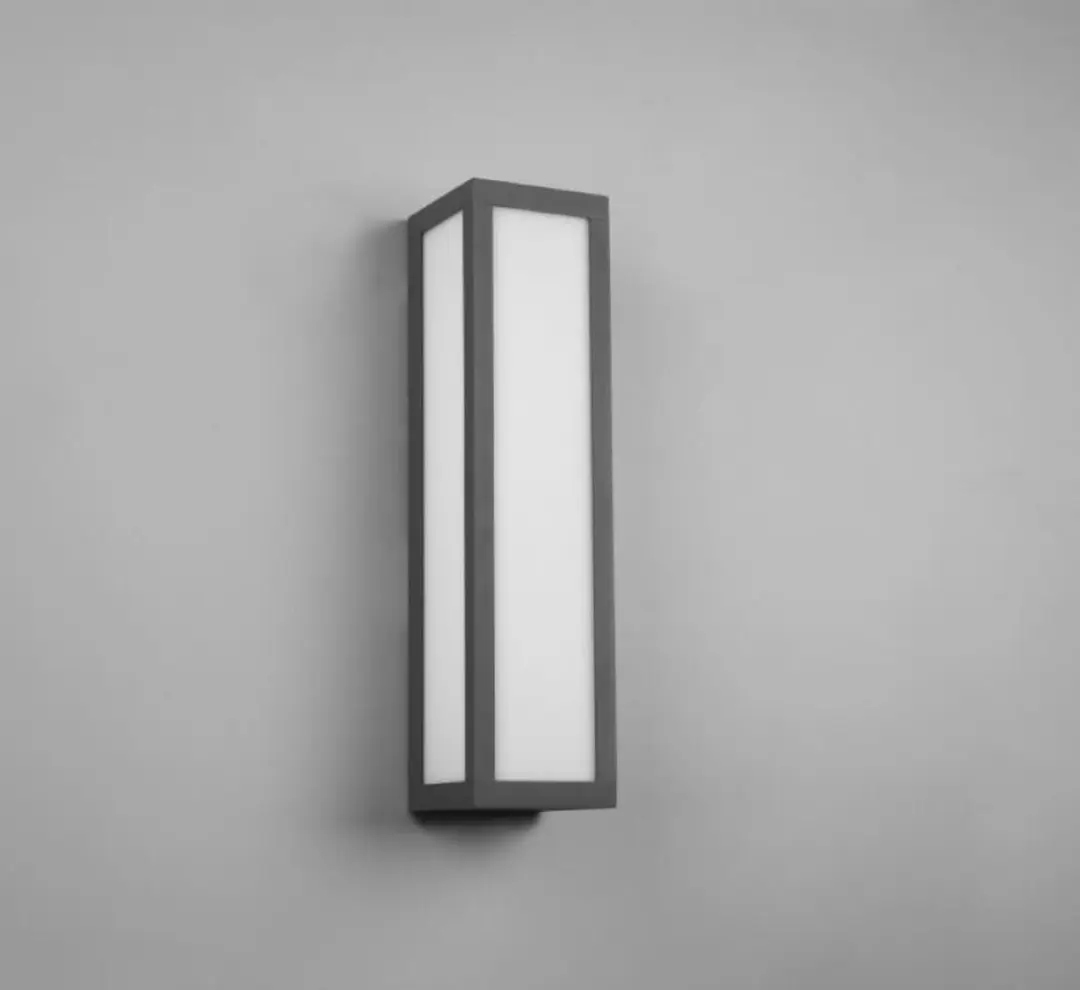 TRIO FUERTE - Wandlamp - Antraciet - incl. 1x SMD 10,5 W - Voetschakelaar - Buitenverlichting - IP54 - afbeelding 5 van 6