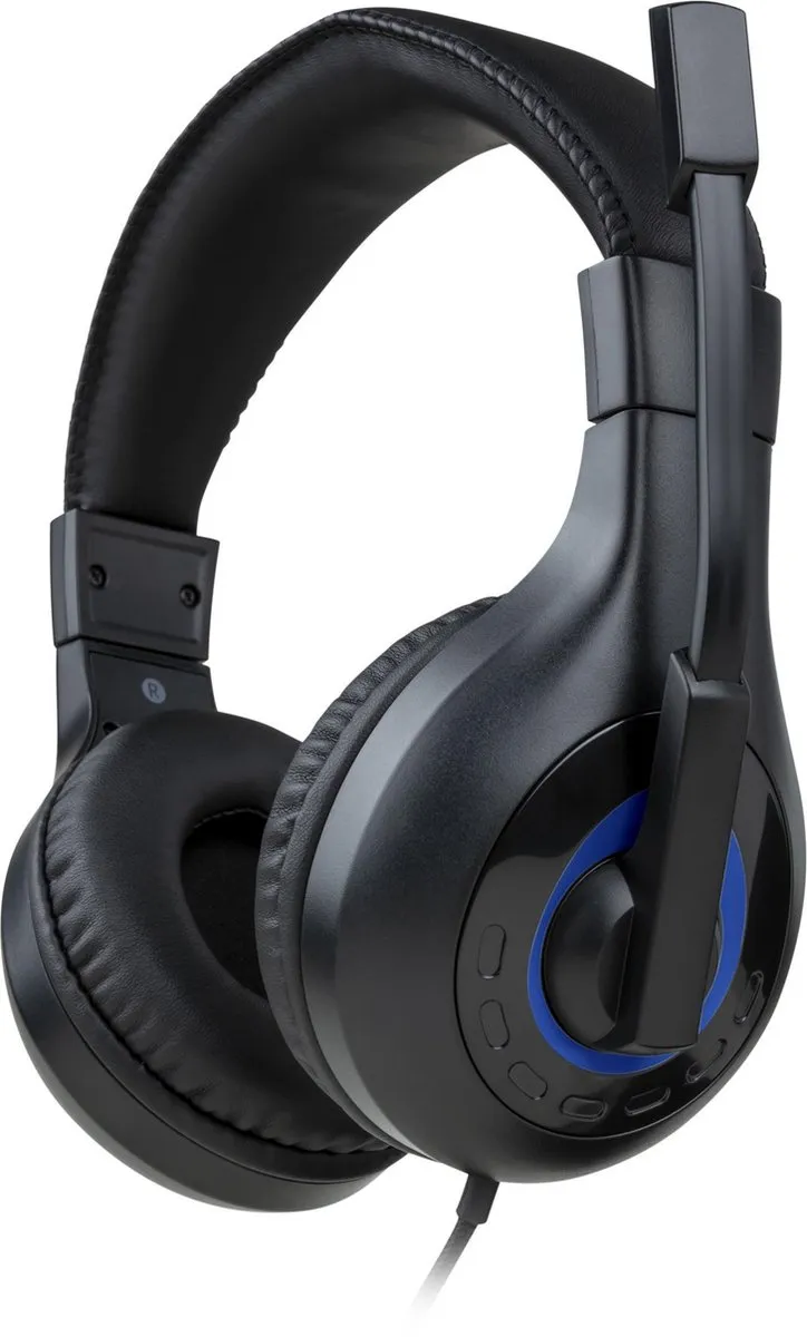 Nacon Stereo Gaming Headset V1 PS5/PS4 - Zwart