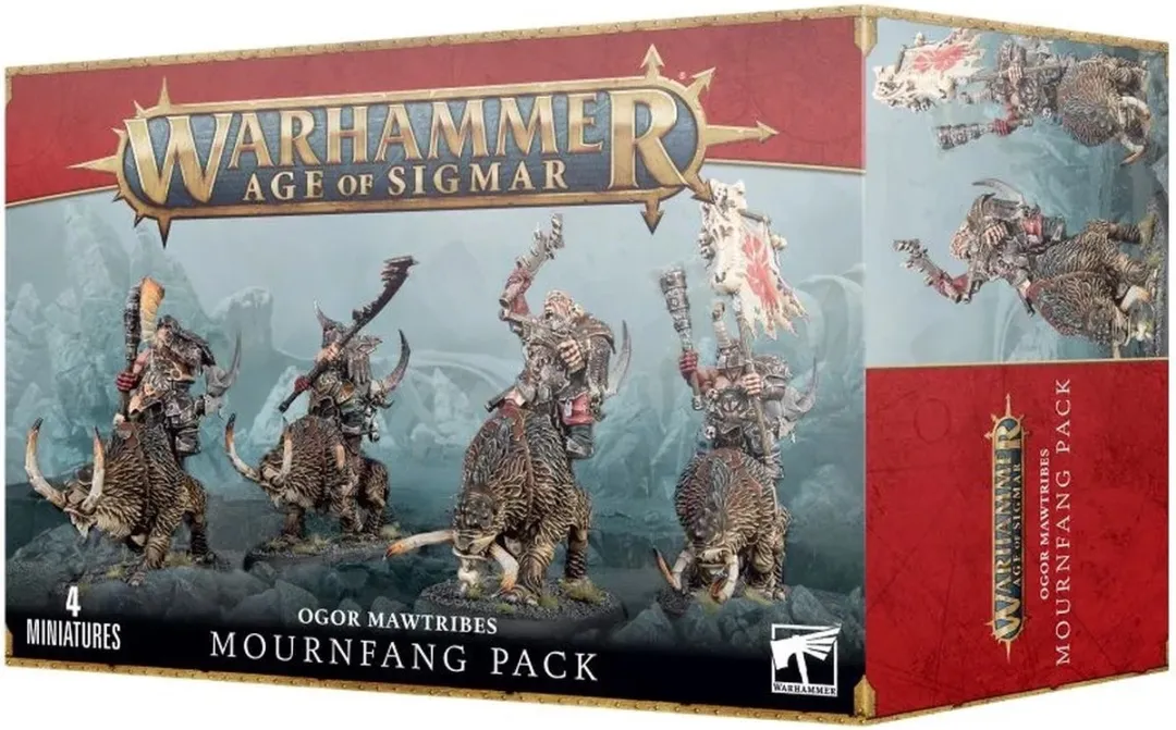 Games Workshop Ogor Mawtribes Mournfang Pack
