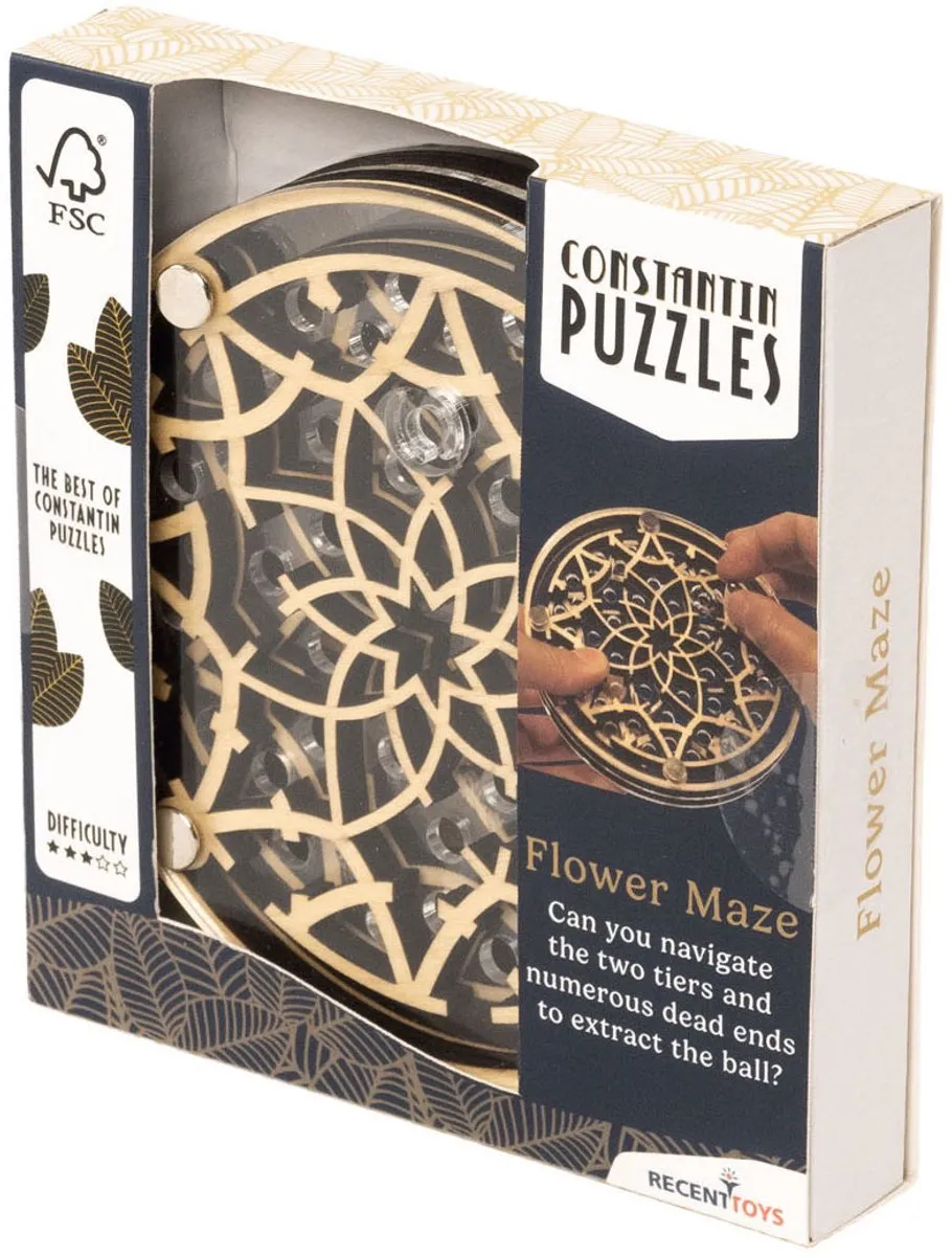 Recent Toys Flower Maze Denkspel C5063 - 1-2 Spelers
