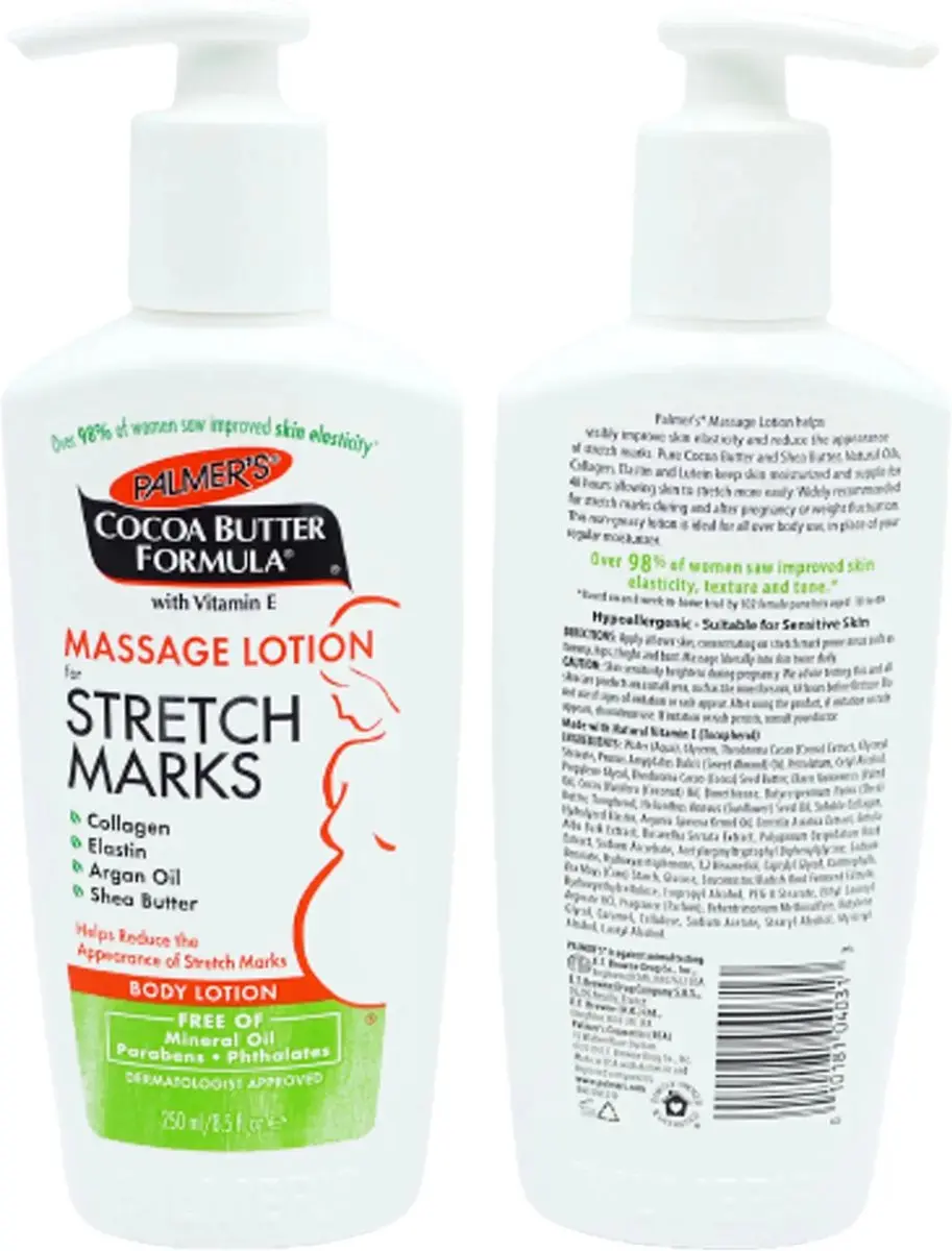 Palmer's Cacaoboter Massage Lotion - 250ml - afbeelding 6 van 6