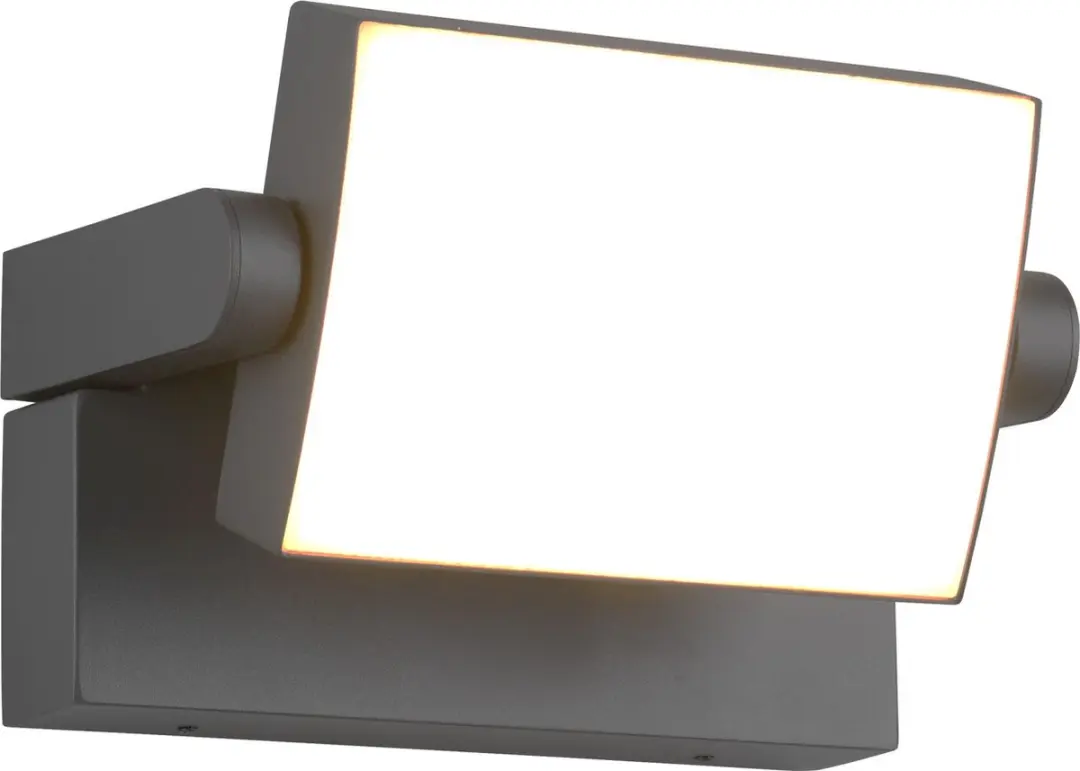 Trio Kansas Wandlamp LED 10W - IP54 - Antraciet - afbeelding 3 van 6