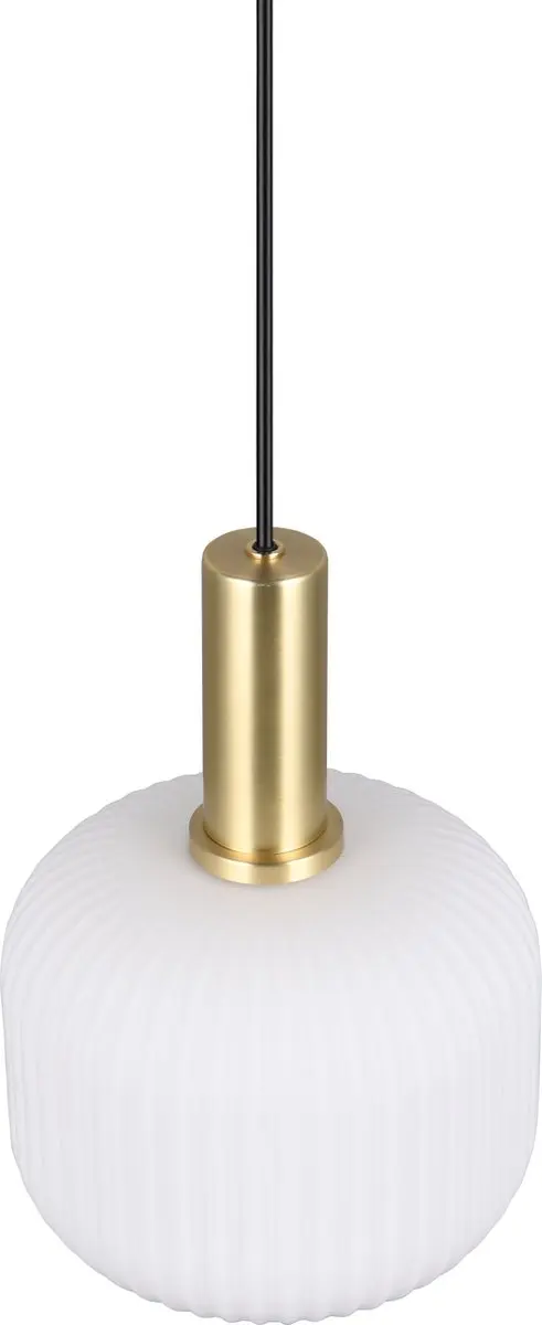 Trio Diva Hanglamp - E27 - Messing Mat - afbeelding 6 van 6