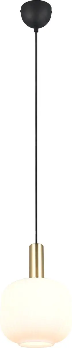 Trio Diva Hanglamp - E27 - Messing Mat - afbeelding 4 van 6