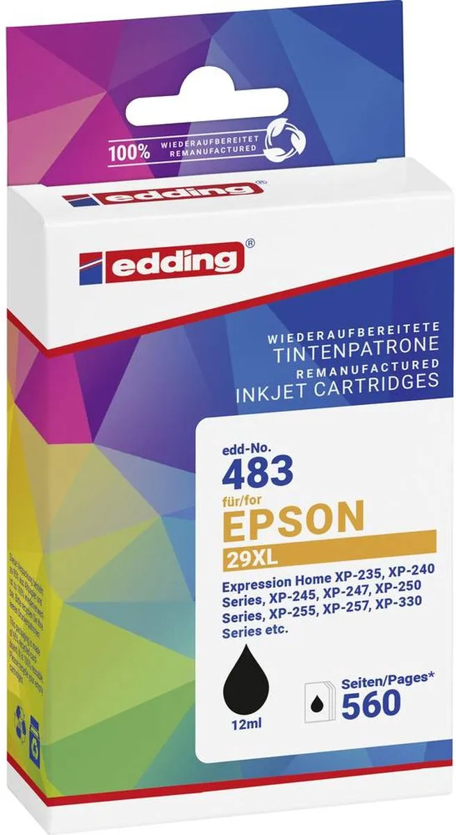 edding Inktcartridge 18-483-01