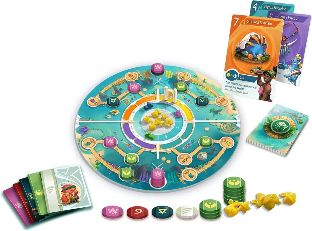 Tidal Blades: Banner Festival - Bordspel (ENG)