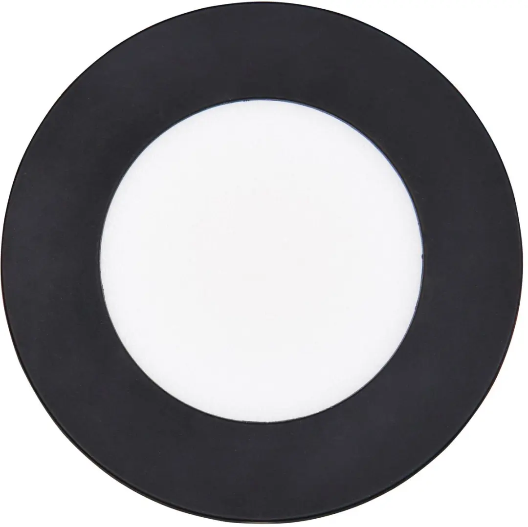 TRIO HIMAL - Inbouwspot - Zwart - incl. 1x SMD 3,5 W - Plafondbevestiging - Helderheid instelbaar - DIP - Schakelaar