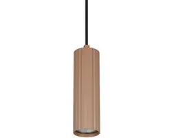 TRIO Soka 367700165 Hanglamp - Ø9cm - Mokka - afbeelding 5 van 6