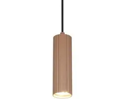 TRIO Soka 367700165 Hanglamp - Ø9cm - Mokka - afbeelding 2 van 6