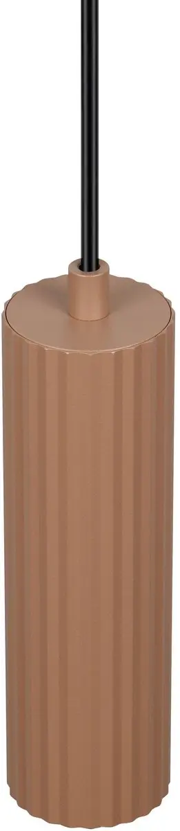 TRIO Soka 367700165 Hanglamp - Ø9cm - Mokka - afbeelding 6 van 6