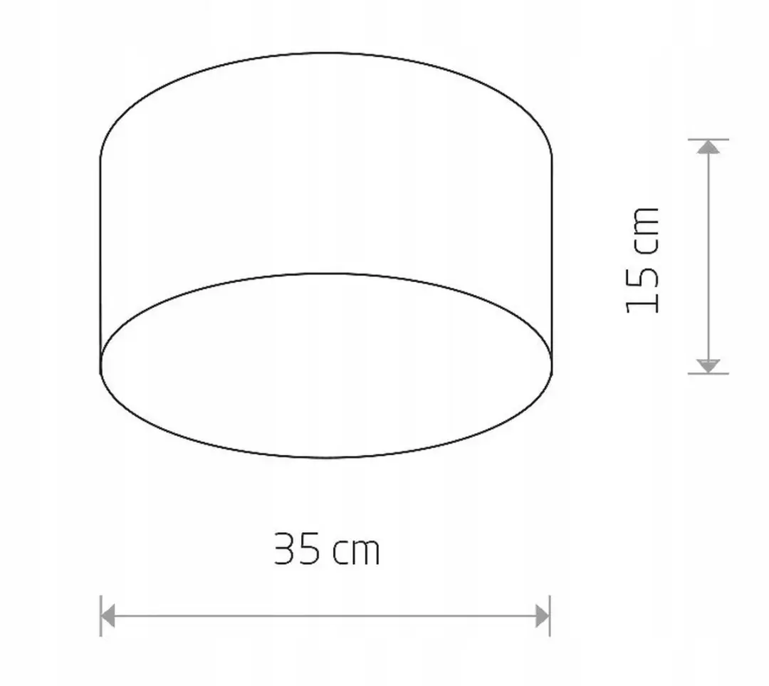 Nowodvorski Cameron Gray II Plafondlamp 9687 - Grijs - afbeelding 3 van 4