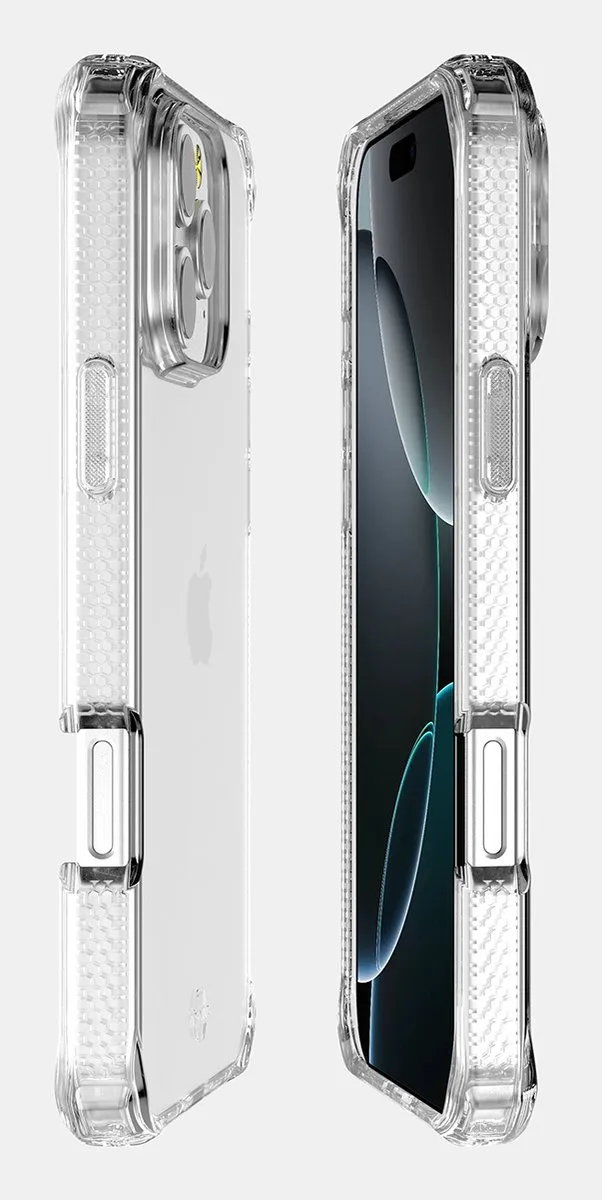 ITSKINS Level 2 SpectrumClear iPhone 16 Pro Hoesje - Transparant