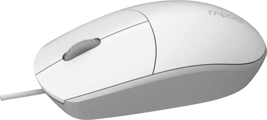 Rapoo N100 Optische Muis - Wit - afbeelding 4 van 4