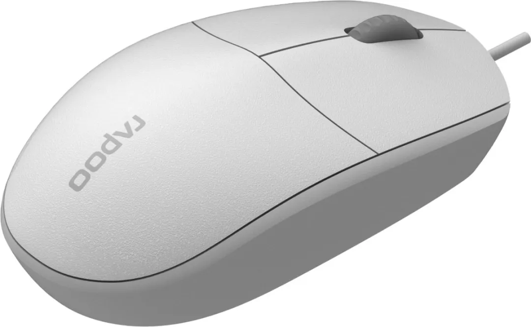 Rapoo N100 Optische Muis - Wit - afbeelding 2 van 4