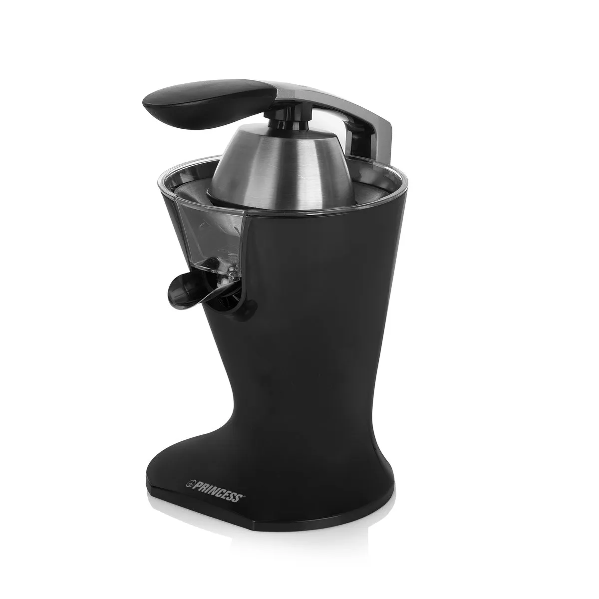 Princess 201857 Elektrische Citruspers - Juicer - Zwart - 300 Watt - RVS Pulpfilter