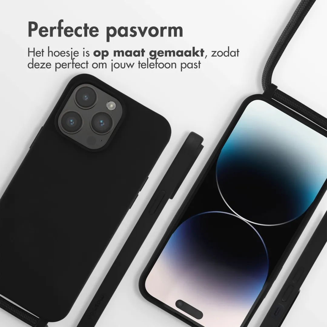 Imoshion iPhone 14 Pro Max Siliconen Hoesje - Zwart - afbeelding 6 van 6