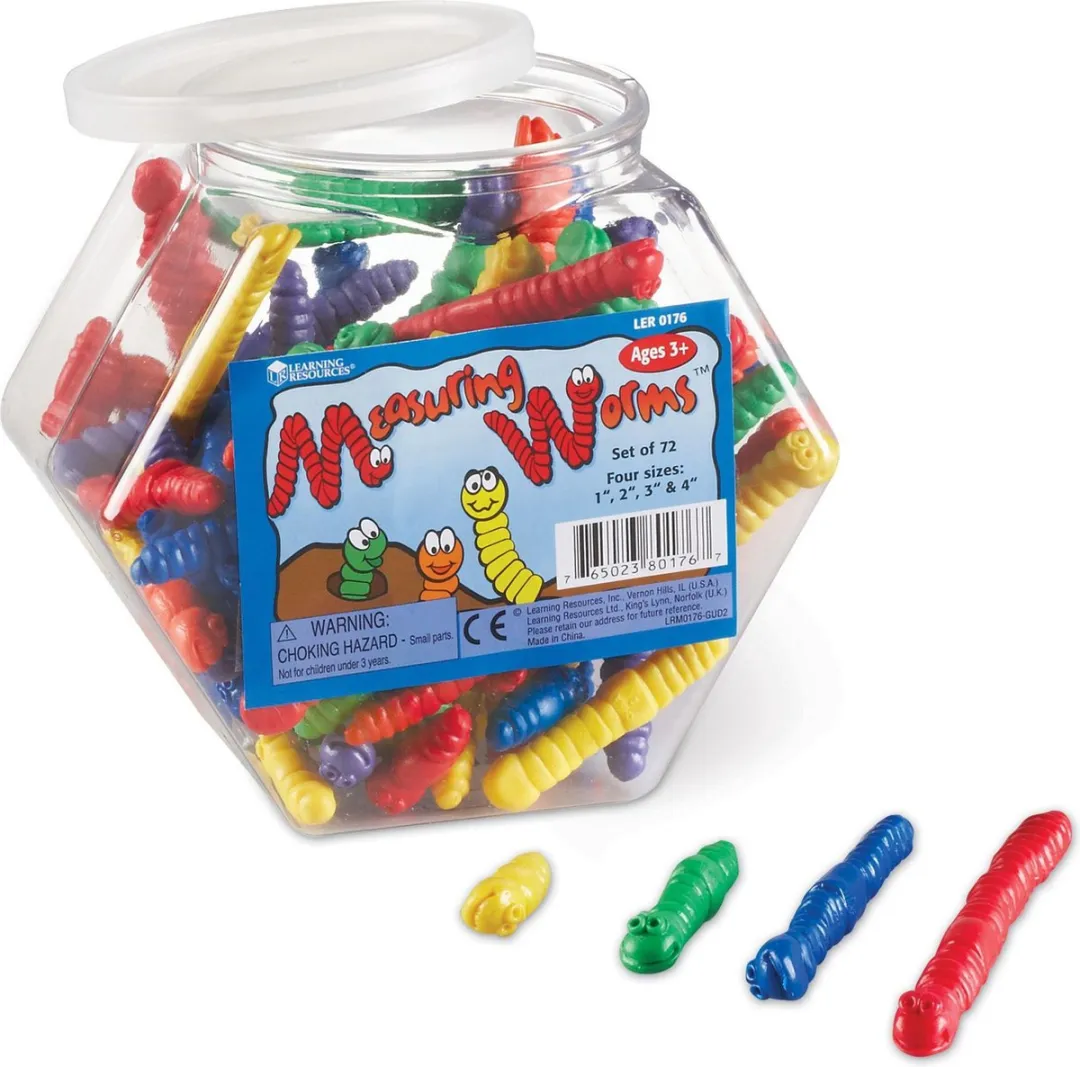 Learning Resources Meetwormen Sorteerset LER0176 - Multicolor