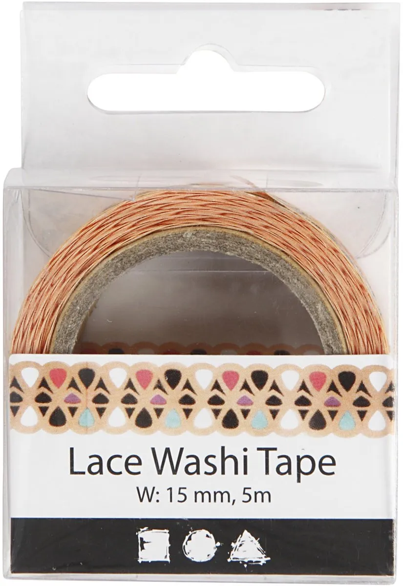 Creativ Company Lace Washi Tape 15mm - 5m