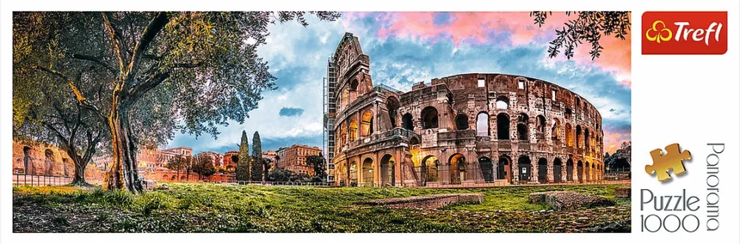 Trefl Panorama Colosseum Rome Puzzel - 1000 Stukjes