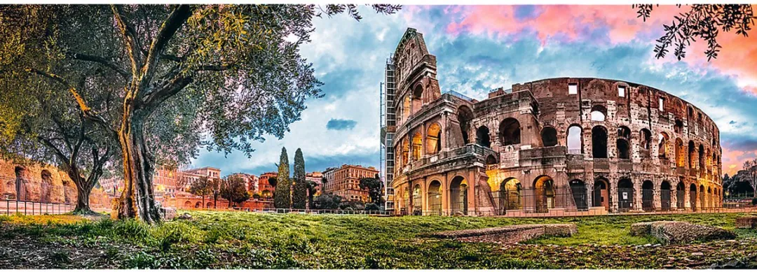 Trefl Panorama Colosseum Rome Puzzel - 1000 Stukjes