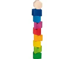 Goki Puzzle Slak - 10 Stuks Multicolor