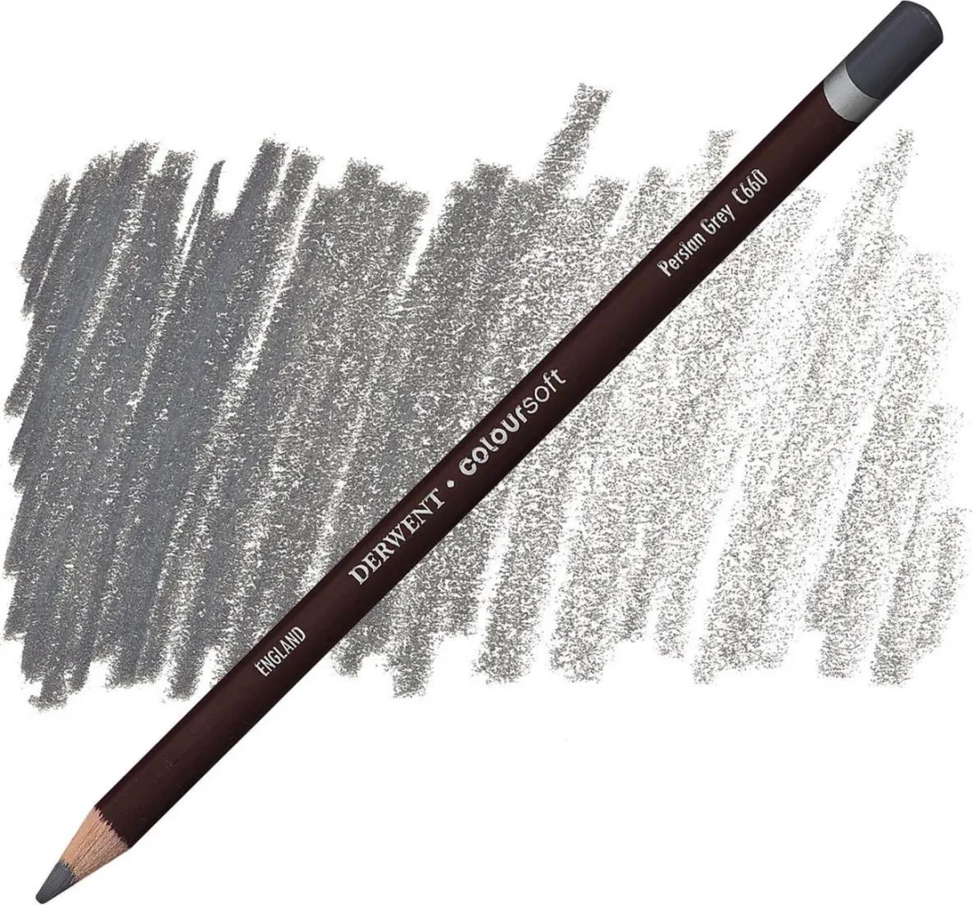 Derwent Coloursoft Potlood Persian Grey C660