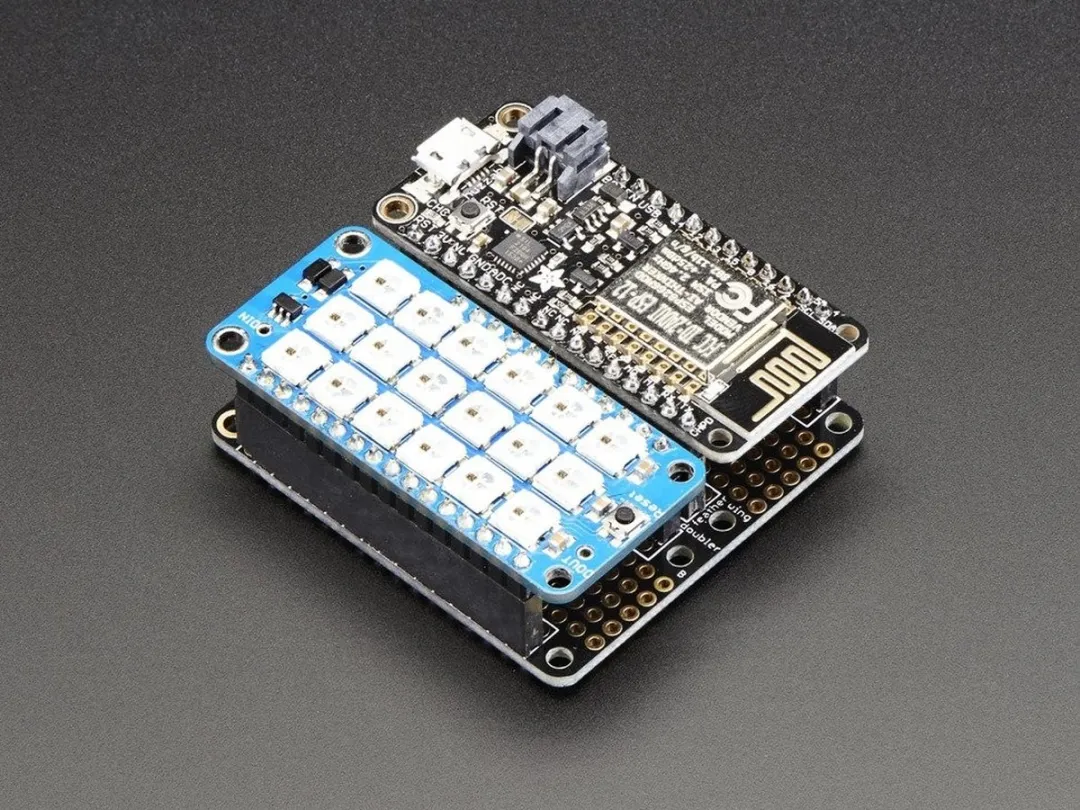 Adafruit FeatherWing Doubler 2890 - Prototyping Add-on