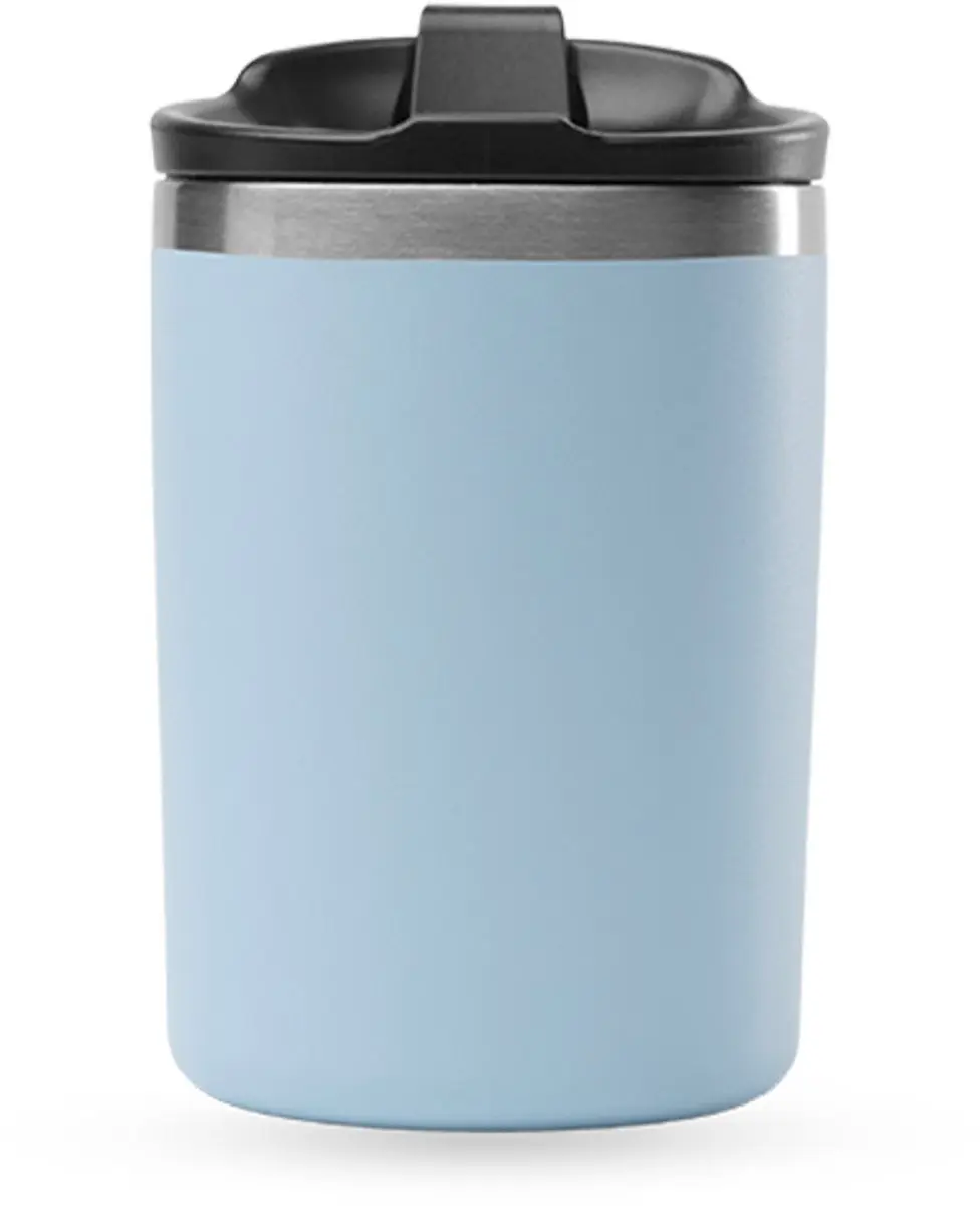 Qwetch Travel mug Geïsoleerd - Pastel Blauw - afbeelding 2 van 2