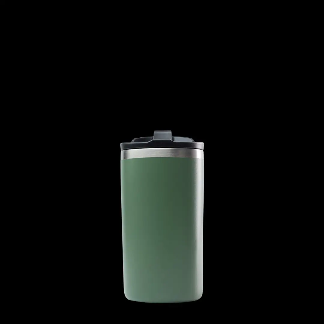 Qwetch Travel mug Geïsoleerd - Matt Kaki - afbeelding 2 van 3