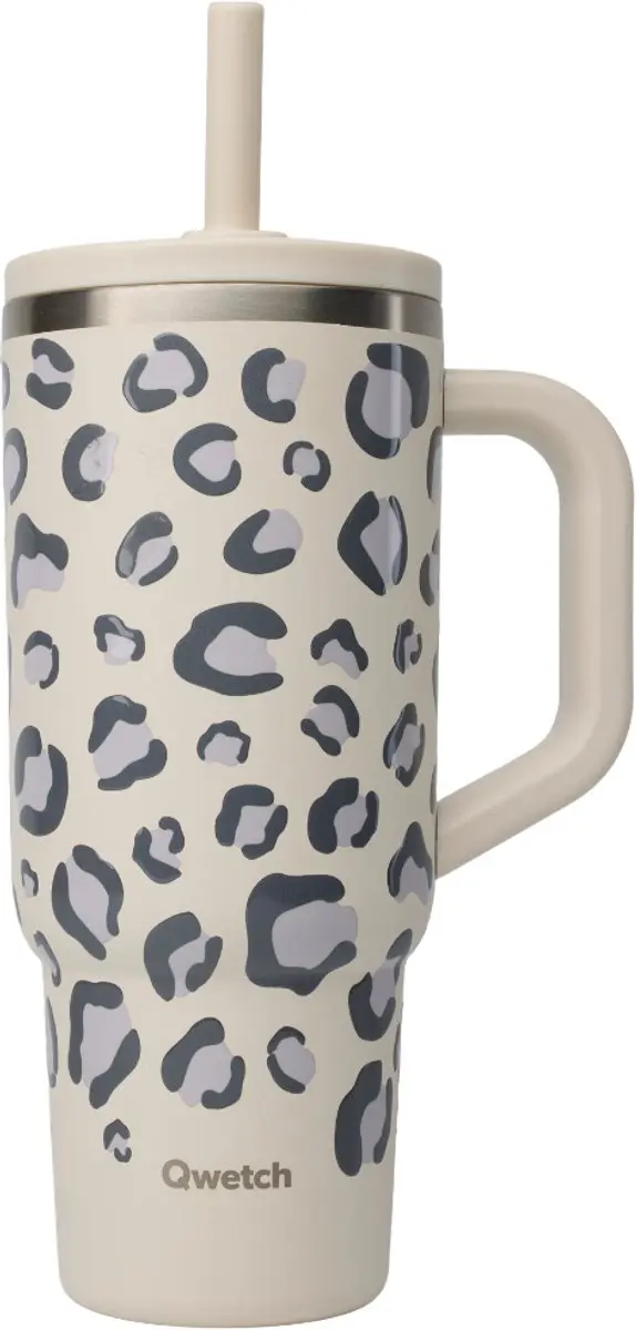 Qwetch Travel Cup Geïsoleerd dop lekvrij
