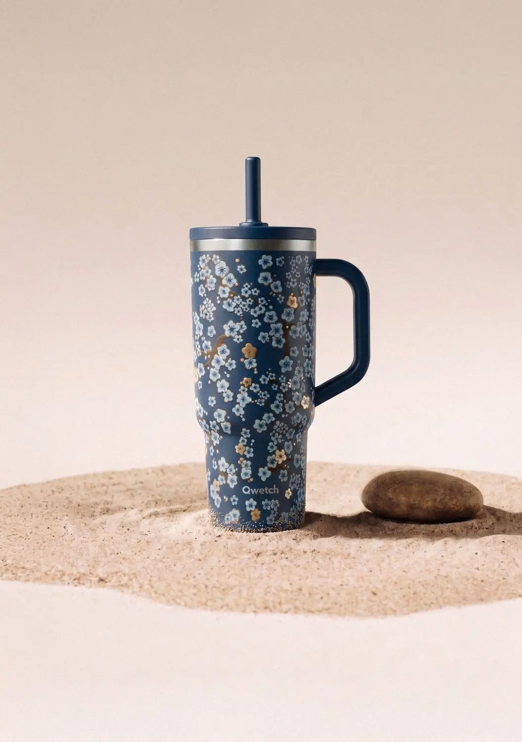 Qwetch Travel Cup Geïsoleerd dop lekvrij