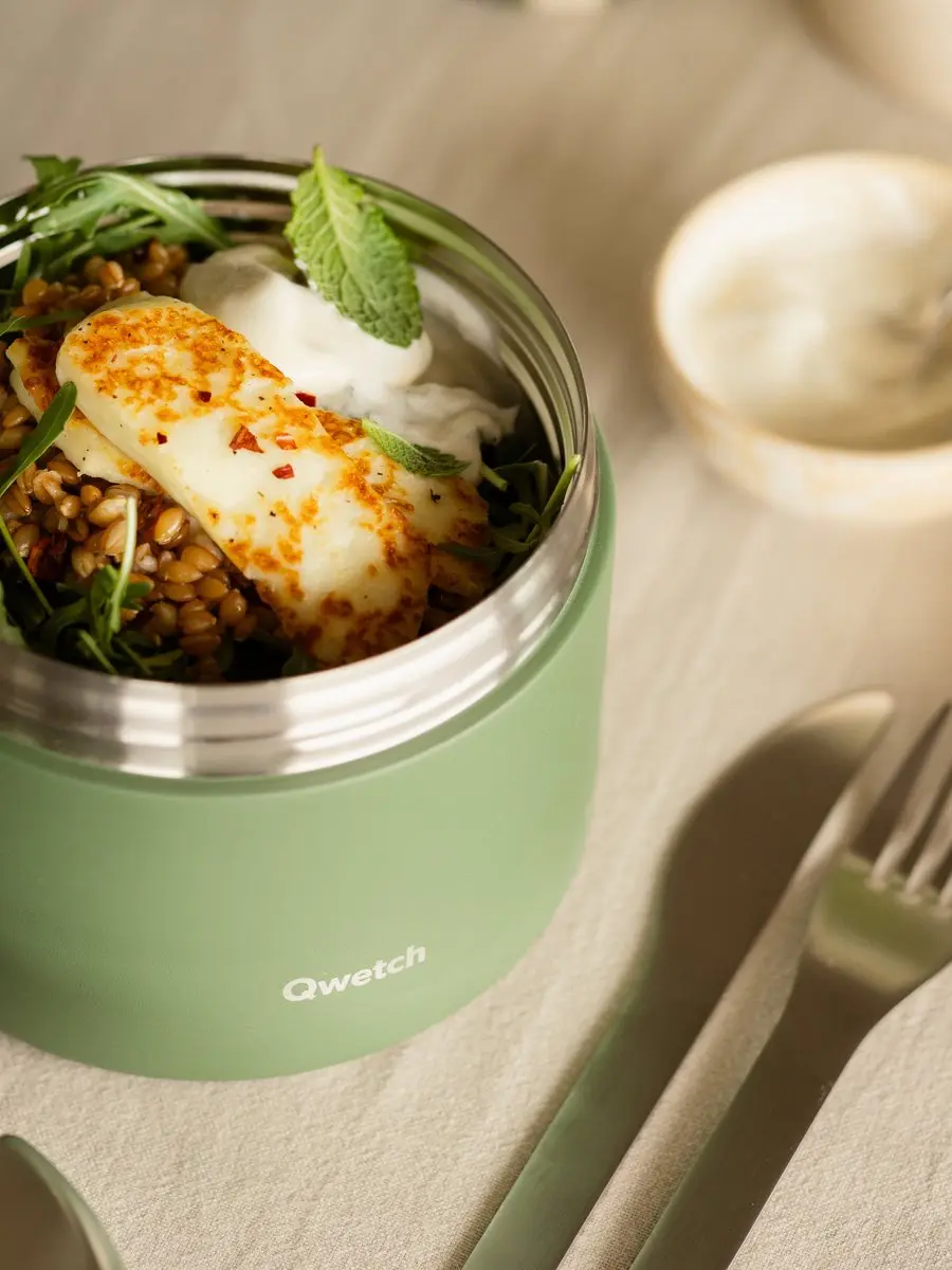 Qwetch Lunchbox handvat Geïsoleerd