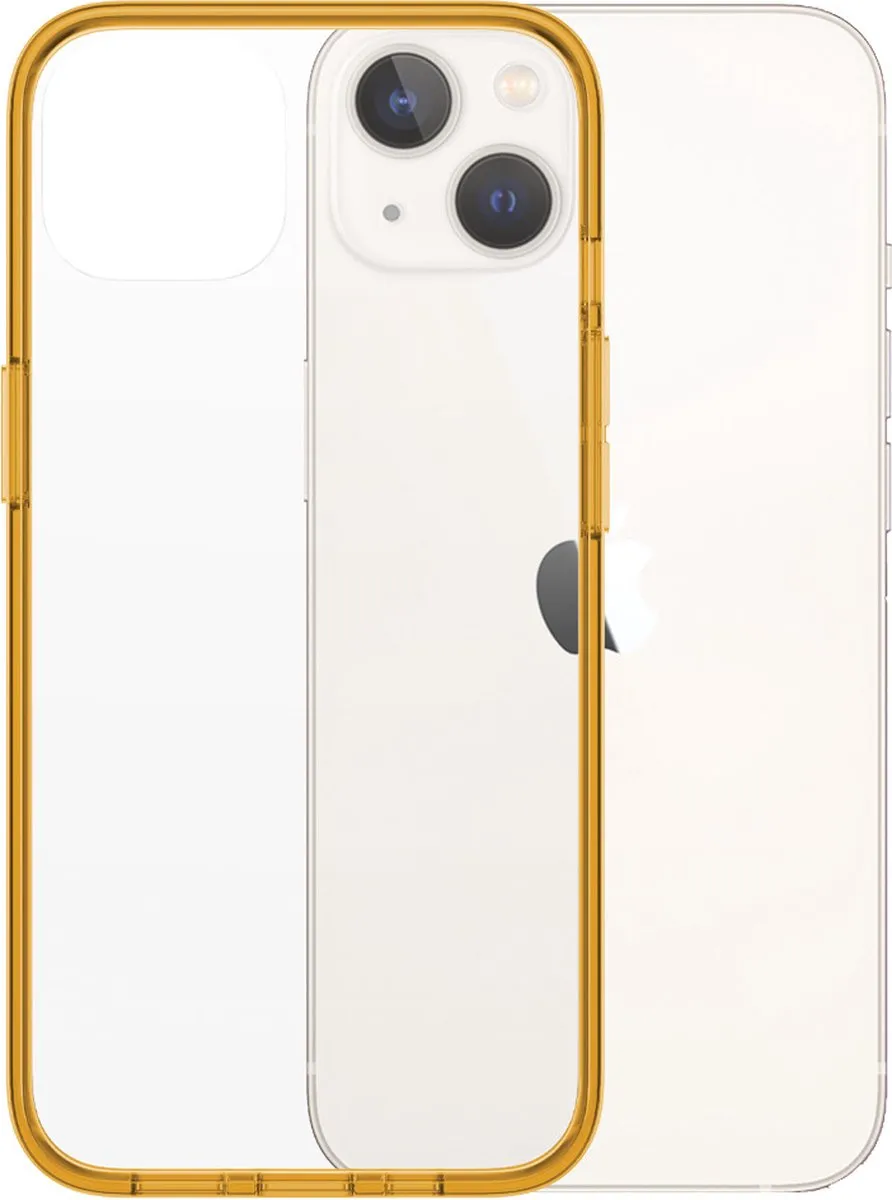 PanzerGlass ClearCase Hoesje iPhone 13/14 PZ-0333 - Oranje