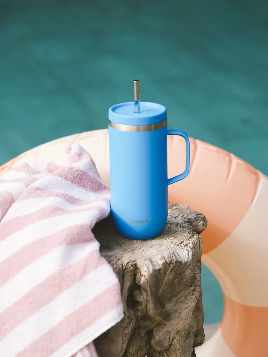 Qwetch Cold Cup Geïsoleerd met Handvat