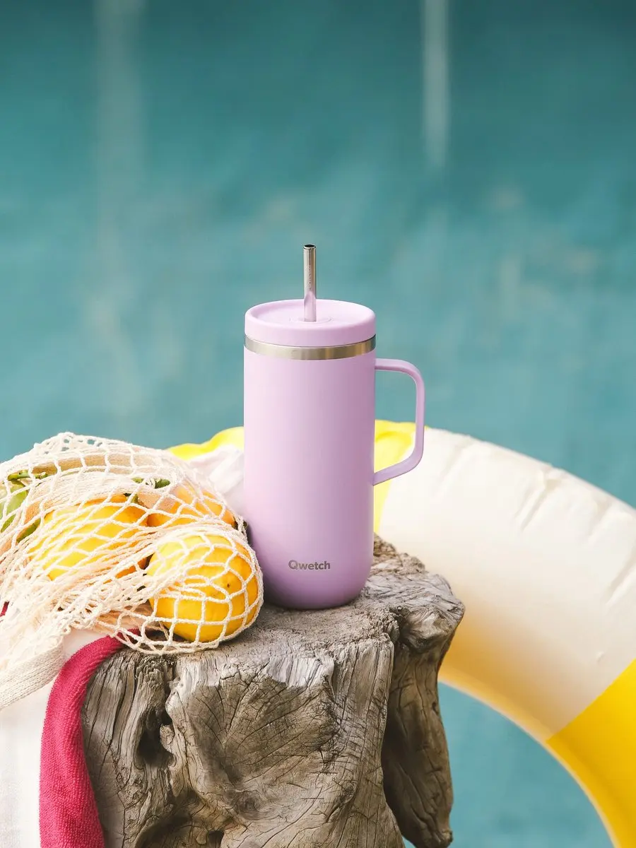 Qwetch Cold Cup Geïsoleerd met Handvat