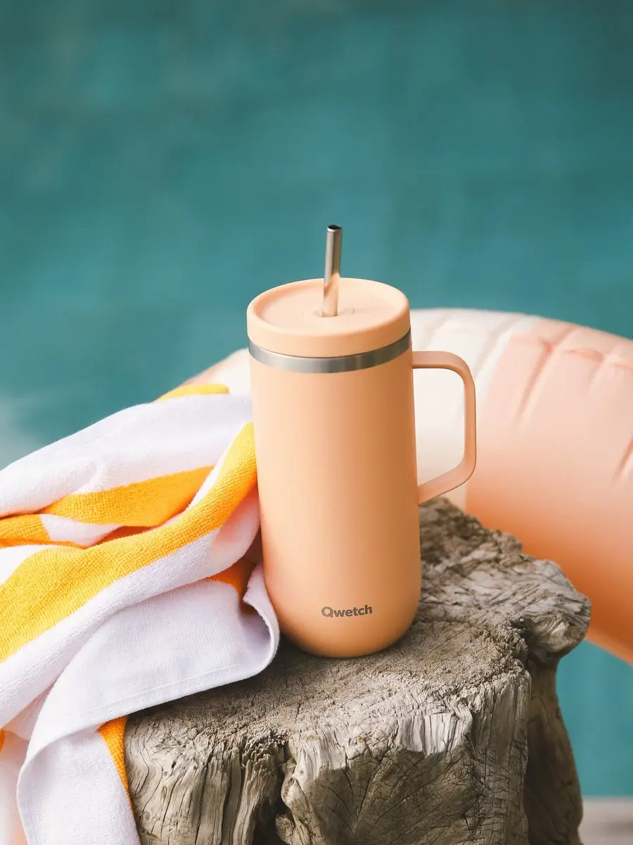 Qwetch Cold Cup Geïsoleerd met Handvat