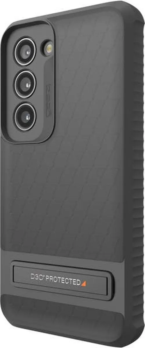 Gear4 EverestKick D3O Galaxy S23 Hoes - Zwart