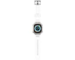 Spigen Rugged Armor Hoesje - Apple Watch Ultra 49mm - Transparant