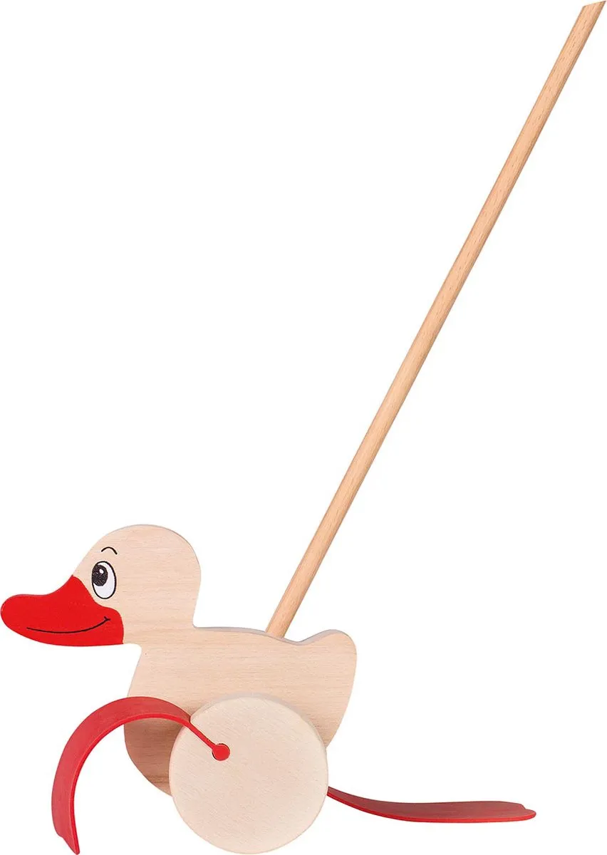 Goki Stokroller Eend - Bruin