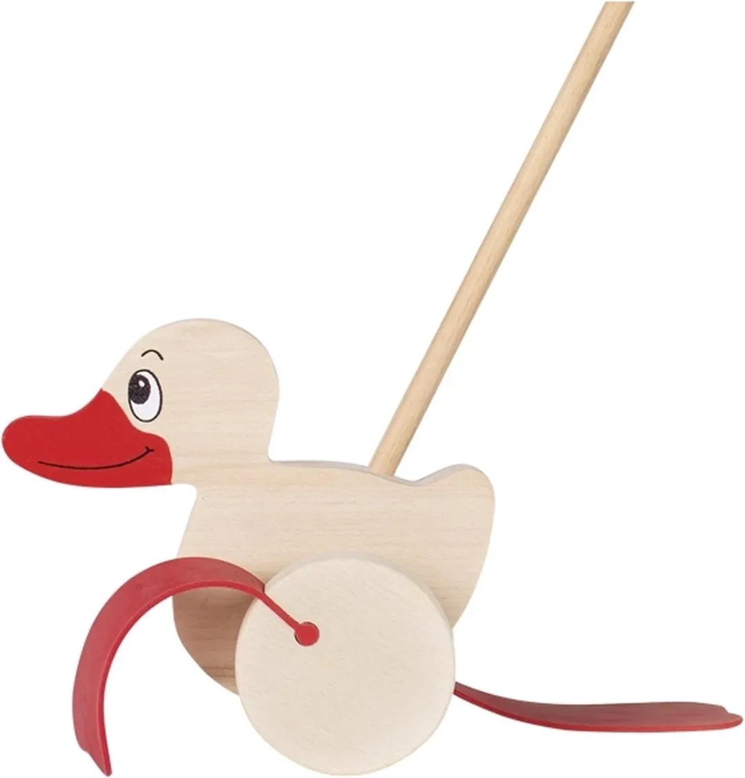 Goki Stokroller Eend - Bruin