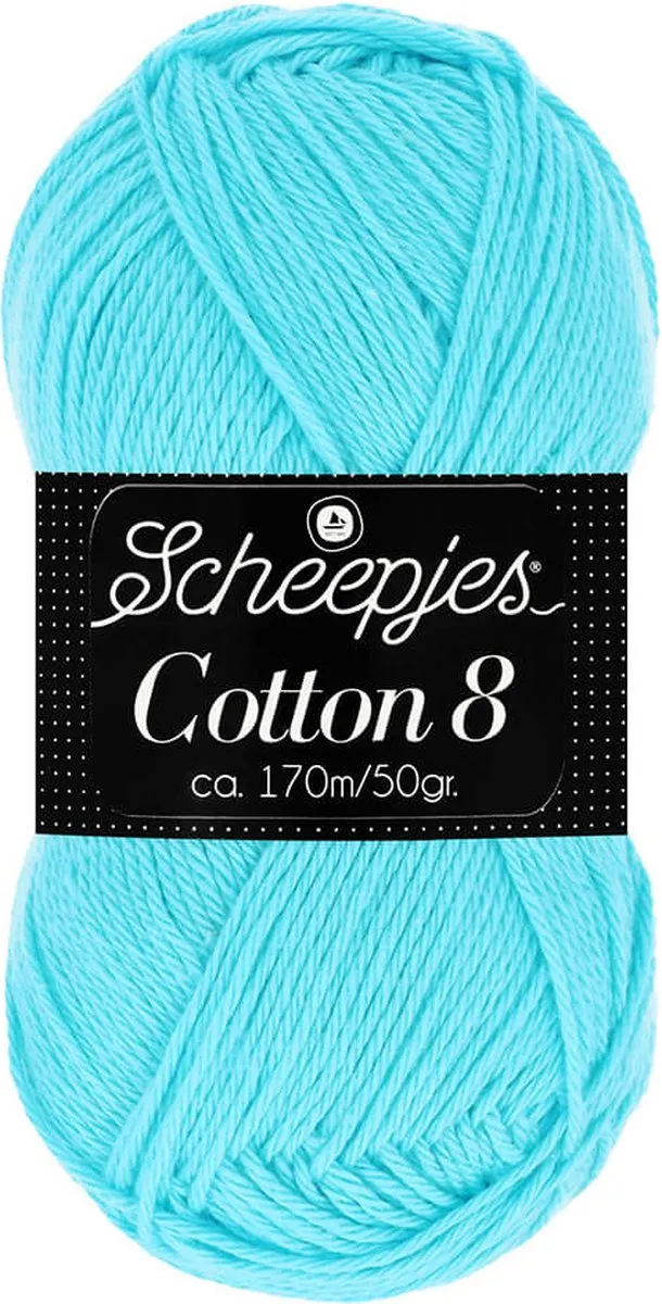 Scheepjes Cotton 8 622 Blauw