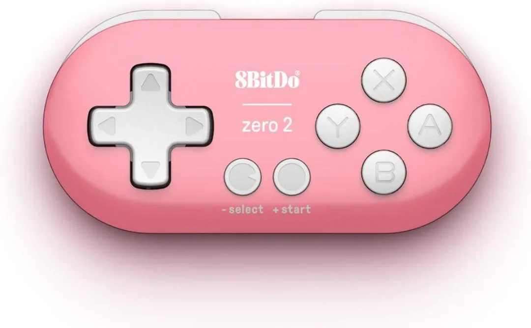 8Bitdo Zero 2 Mini Bluetooth Gamepad (Pink)