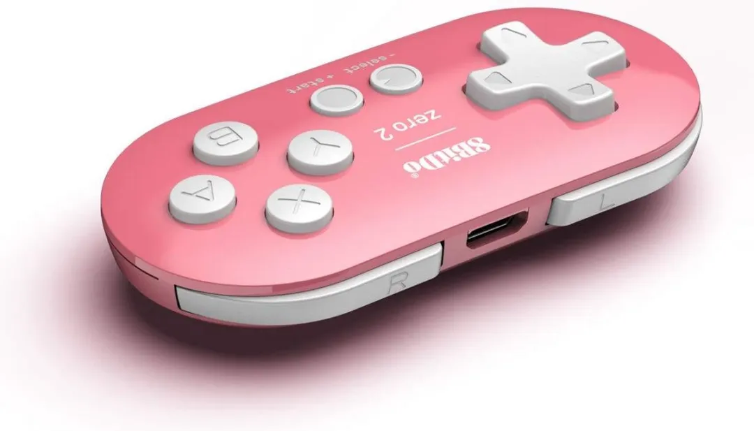 8Bitdo Zero 2 Mini Bluetooth Gamepad (Pink)