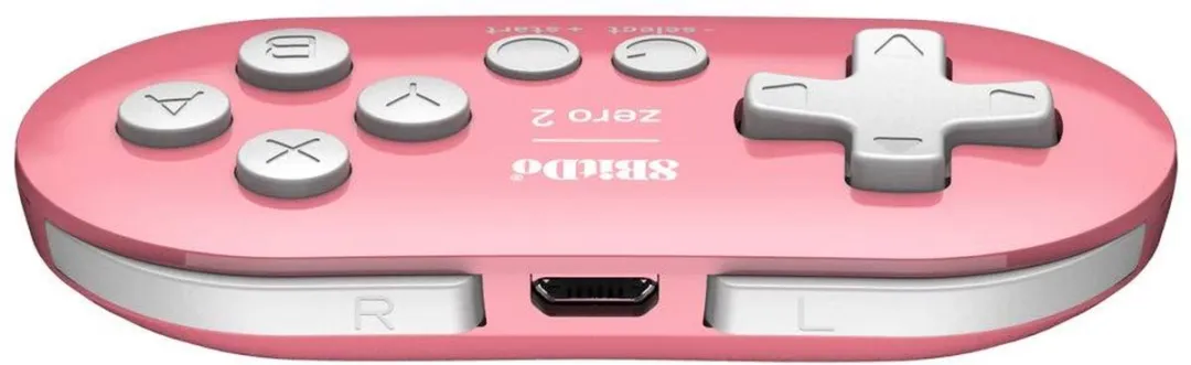 8Bitdo Zero 2 Mini Bluetooth Gamepad (Pink)